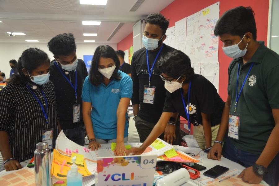 UN Volunteer Dinithi Wijayasekera