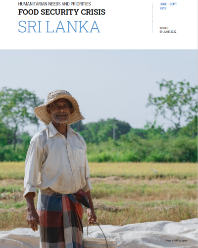 Sri Lanka Humanitarian Needs and Priorities Plan